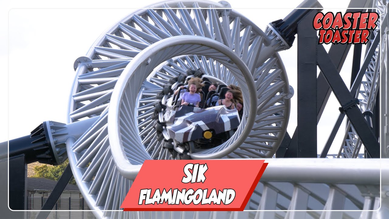 SIK - 10 Inversion Coaster - Flamingo Land | Intamin