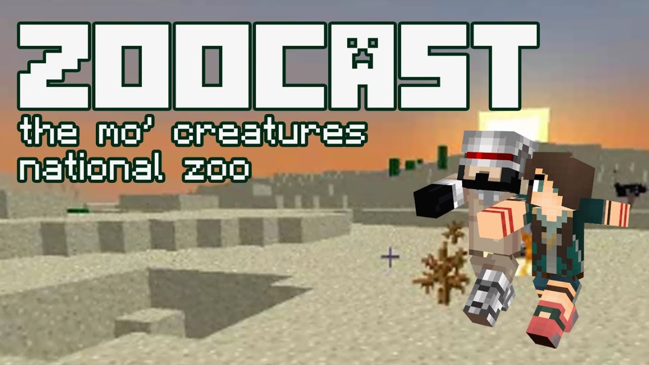 Zoocast  [021] Enderman Hunt Part 2 - The Mo' Creatures National Zoo