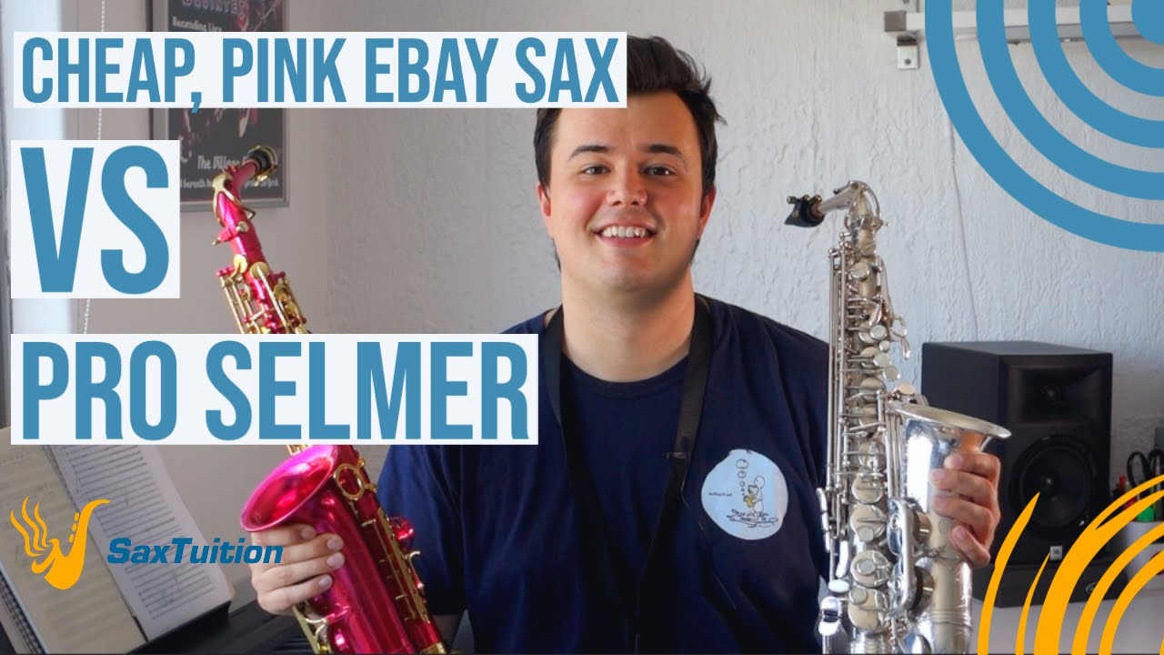 Дешевый розовый саксофон на eBay против профессионального Selmer: в чем разница?