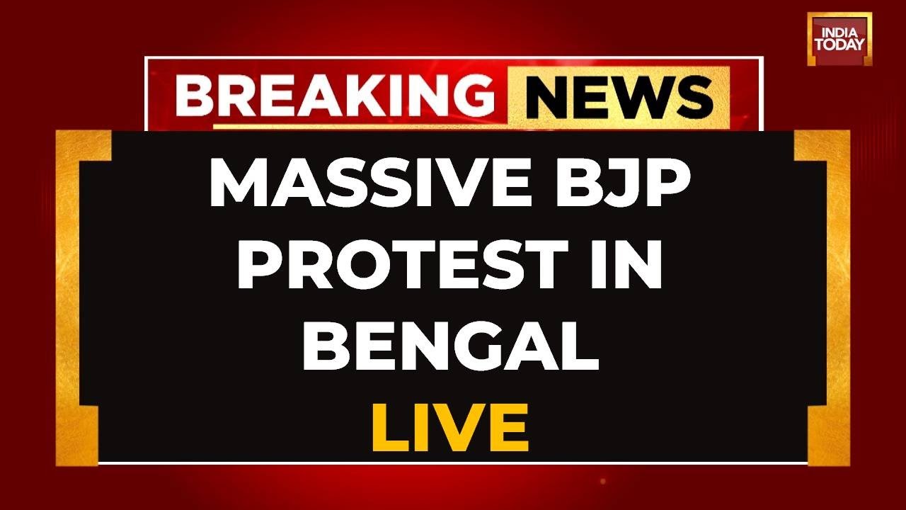 Kolkata Rape-Murder Case: Top BJP Leaders Hit The Street In West Bengal LIVE | India Today