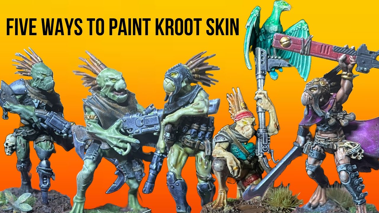 FIVE ways to Paint KROOT