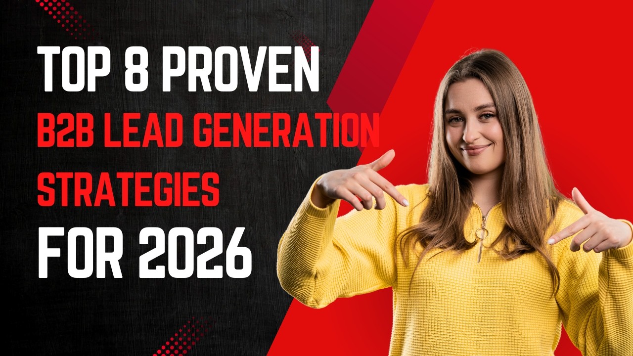 Top 8 Proven B2B Lead Generation Strategies for 2026 (B2B Marketing)