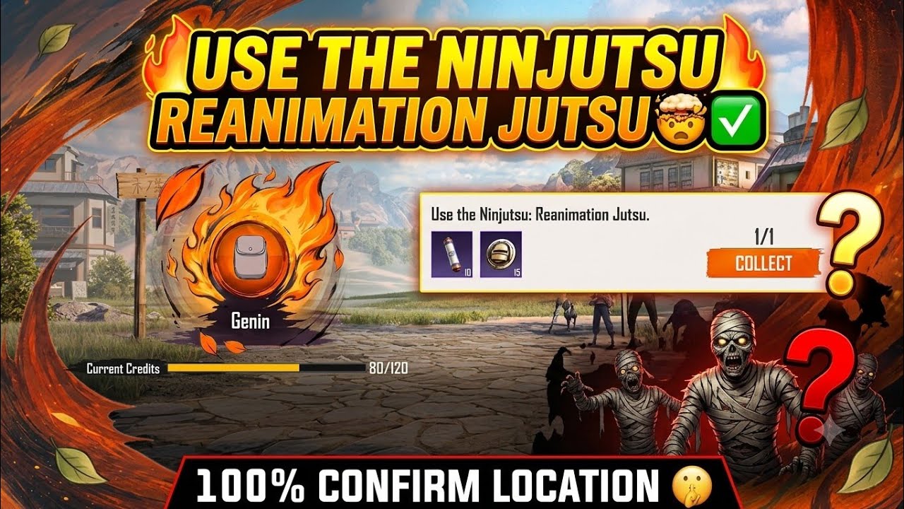 USE THE NINJA REANIMATION JUTSU 🤯 NINJA INSTITUTE MISSION