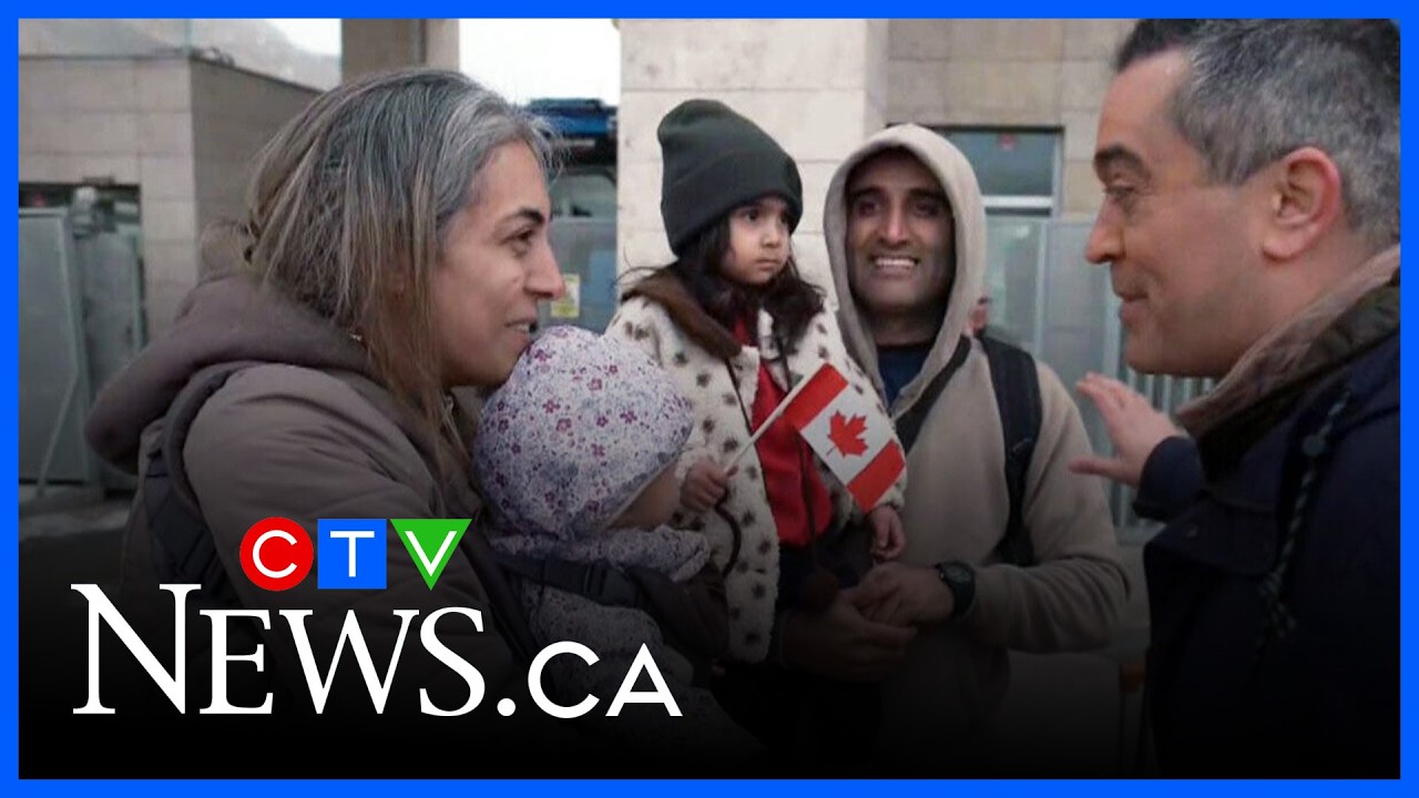 CTV News in Turkiye | Canadians reunited with family members at the Turkiye-Iran border
