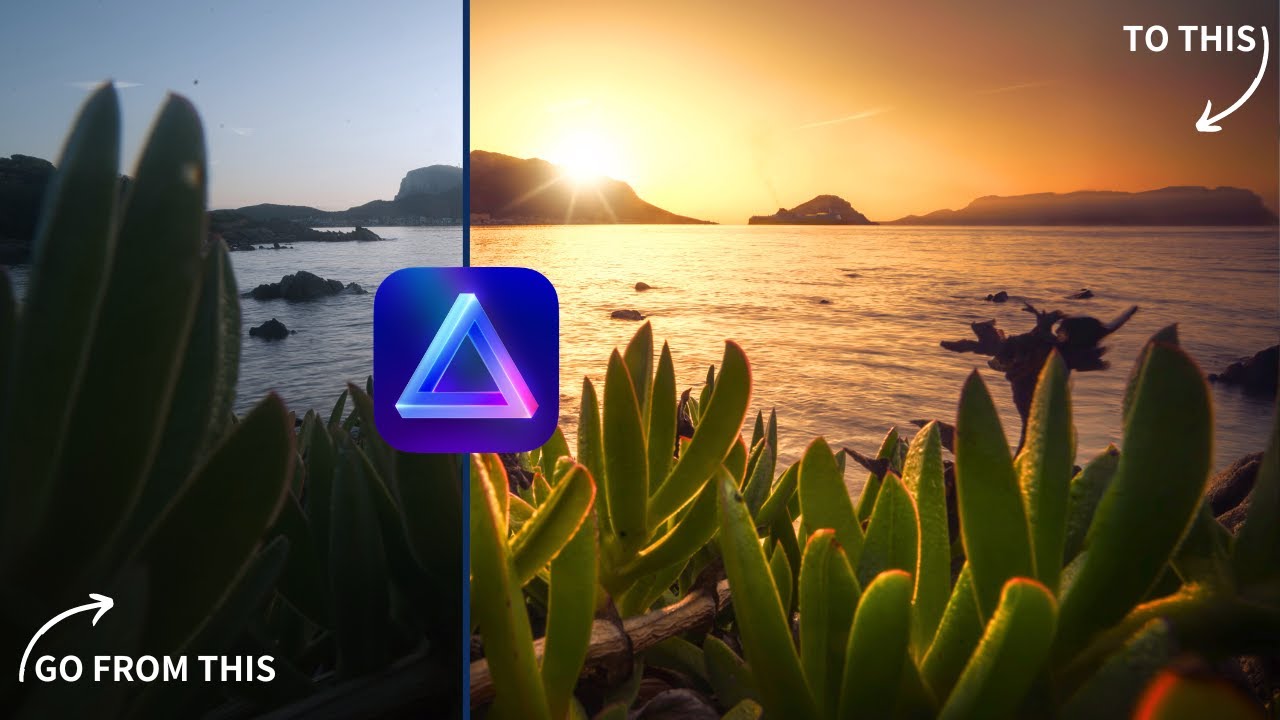 How To Edit SUNSET Photos Like A Pro In Luminar Neo