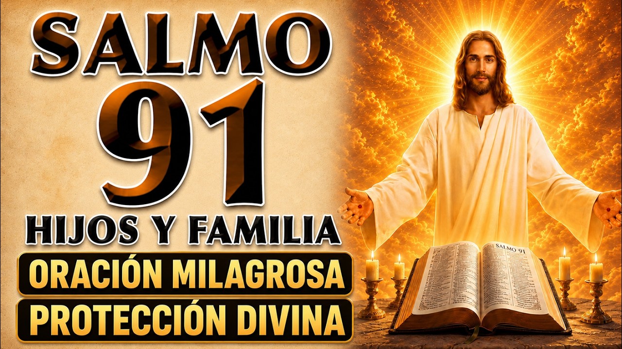 HIJOS Y FAMILIA SALMO 91 ORACI&Oacute;N MILAGROSA DE FE Y PROTECCI&Oacute;N DIVINA PARA TU HOGAR Y TU FUTURO
