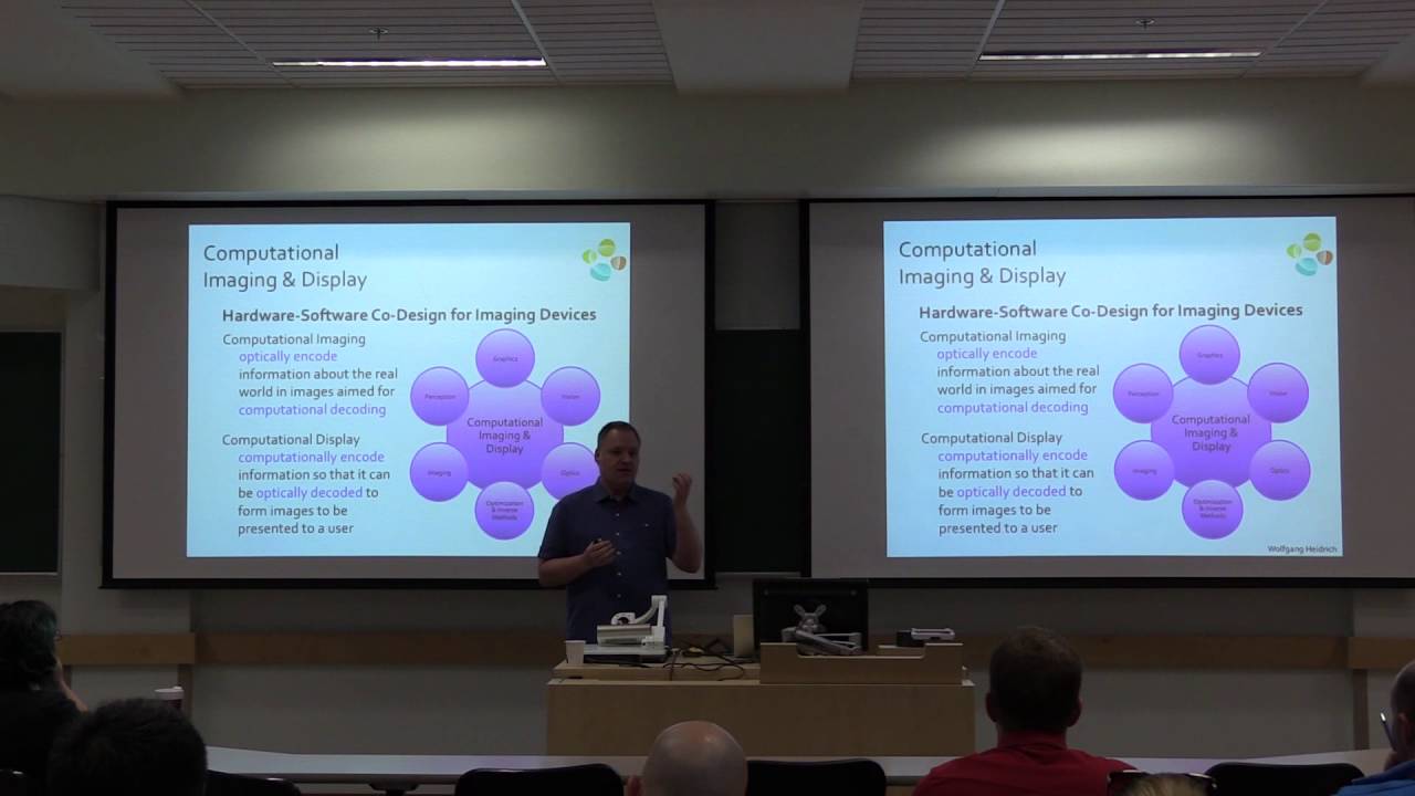 Wolfgang Heidrich - Hardware-Software Co-design for Imaging Devices
