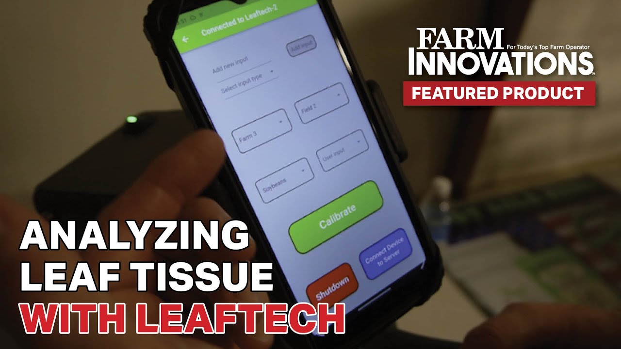 Analyzing Leaf Tissue with LeafTech
