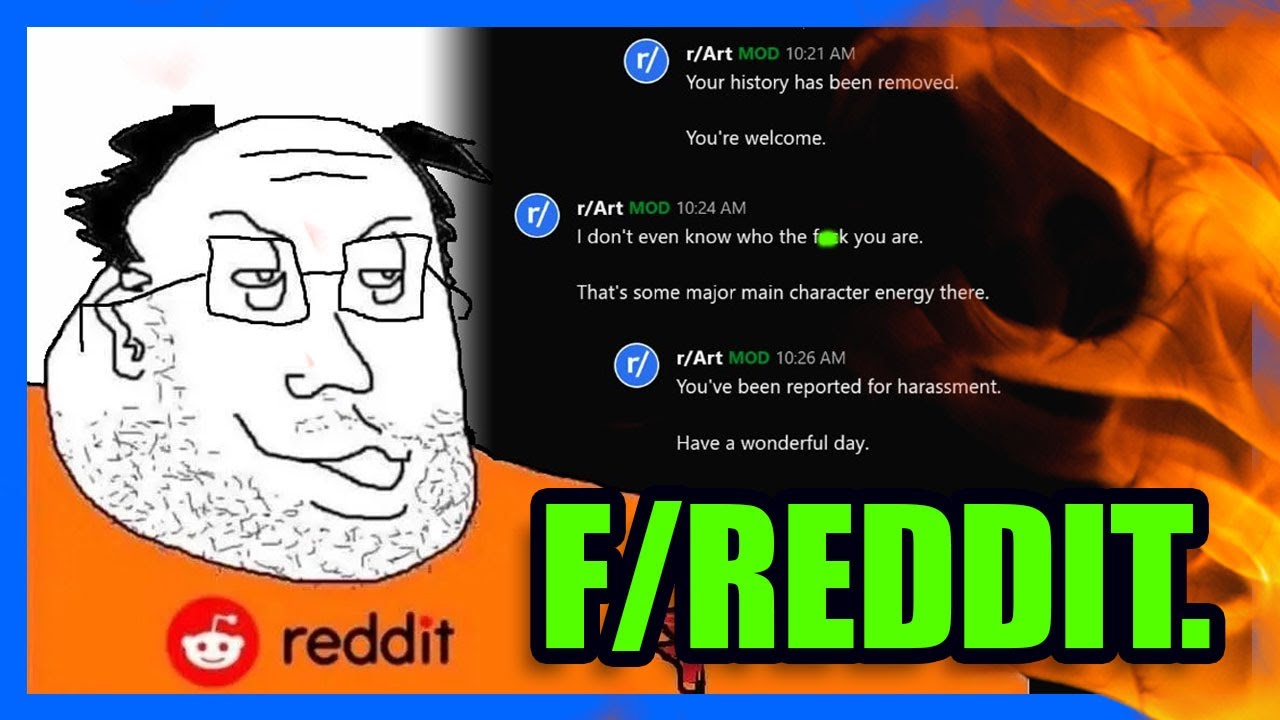 They RUINED Reddit! r/Art Subreddit Goes INSANE with Power?! | Clownfish TV