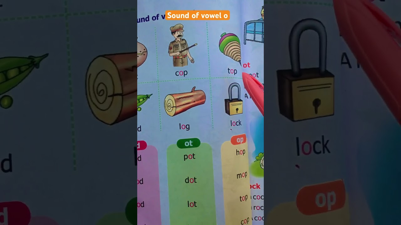 Sound of vowel o