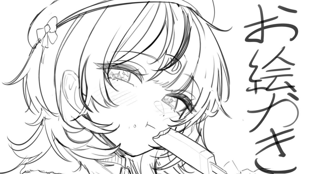 【お絵かき】冬らしい絵描き