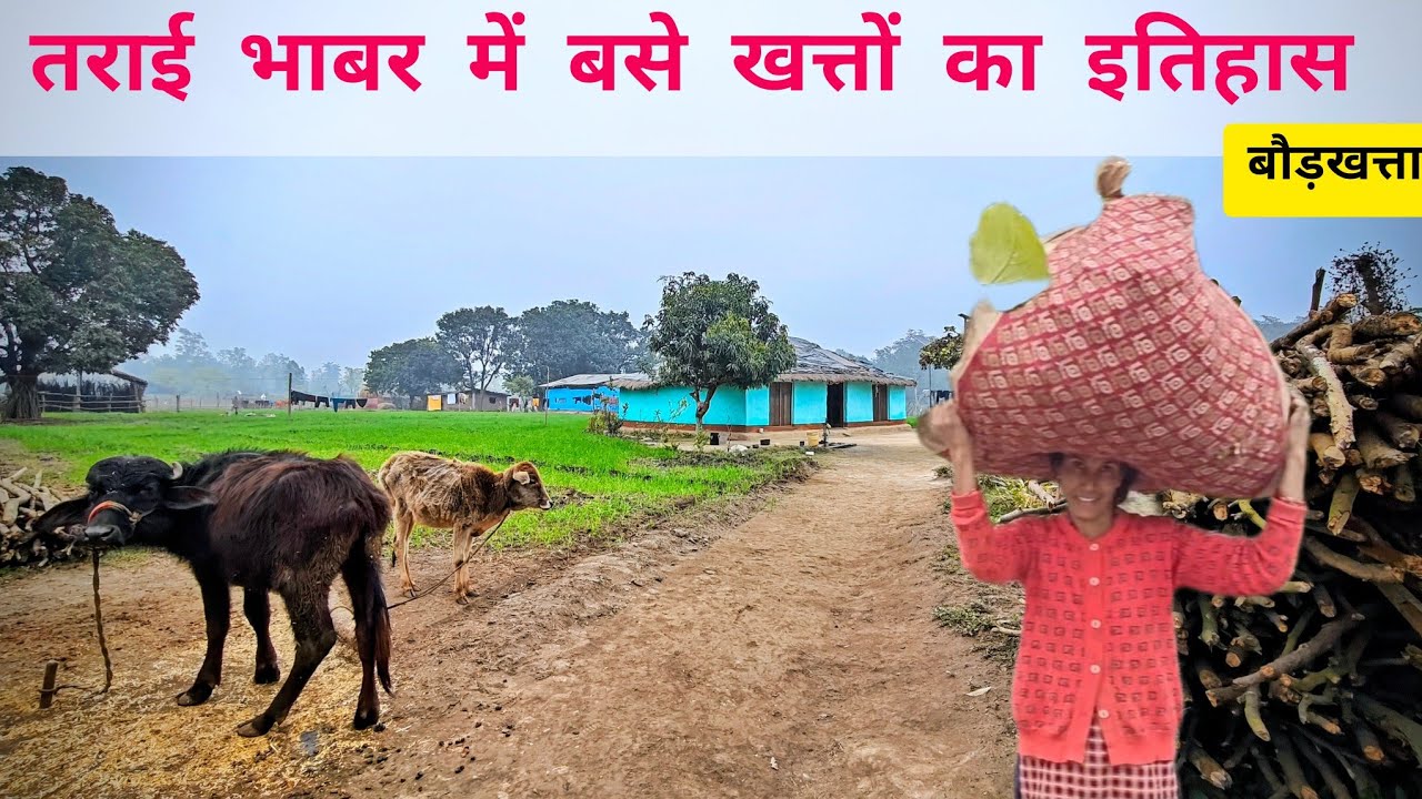 तराई भाबर में बसे पुराने खत्तों का इतिहास #travel #uttrakhandculture #travel #nature #khatte 