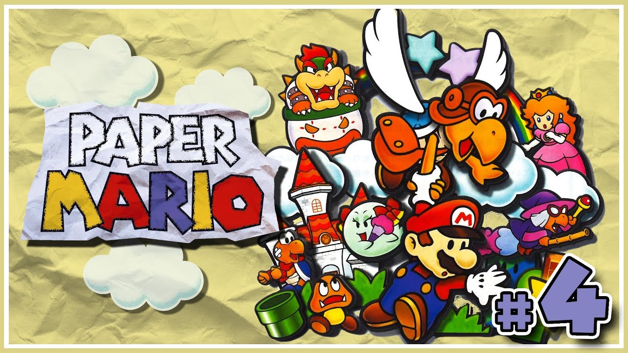 Paper Mario // Full Playthrough (Longplay) (Part #4)
