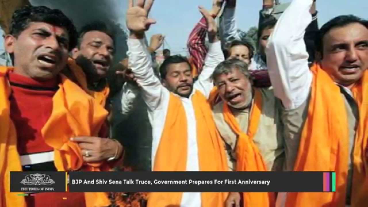 BJP And Shiv Sena Talk Truce, Government Prepares For First Anniversary