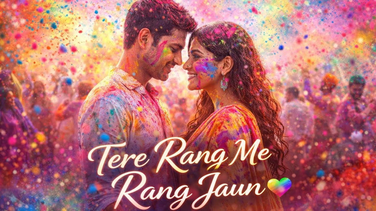 Rang Laga De… Haaye… 🌈🔥 | Holi Love Anthem 2026 #viral #love #holispecial 