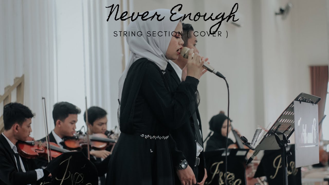 Never Enough - Loren Allred (with strings section cover by judith and co music entertainment)