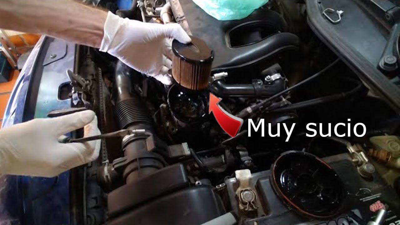 Замена и продувка дизельного фильтра на Peugeot 207 1.9D