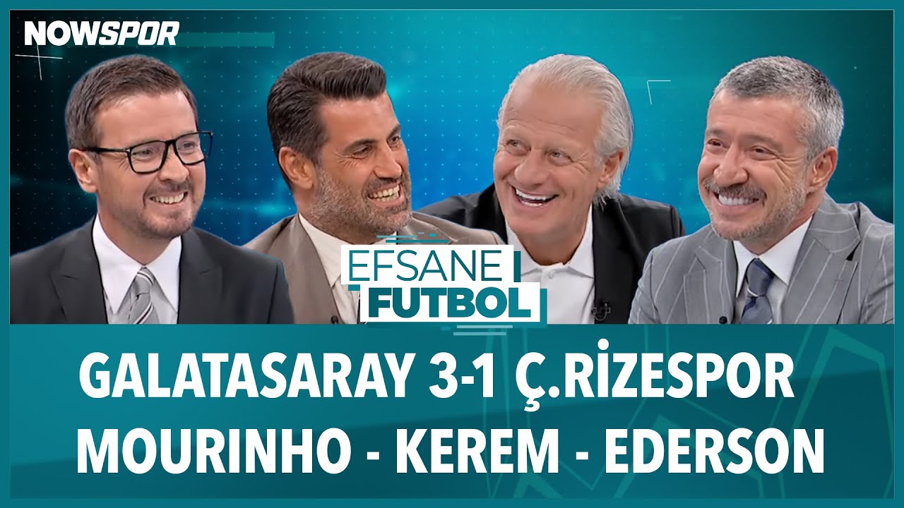Galatasaray - Rizespor Ma&ccedil; Sonu - CANLI | Ersin D&uuml;zen, Tugay Kerimoğlu, Volkan Demirel, T&uuml;mer Metin