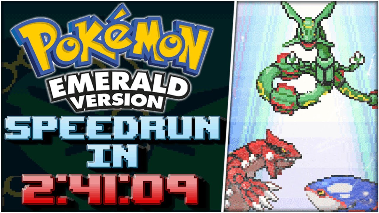 Pokemon Emerald Any% Glitchless Speedrun in 2:41:09