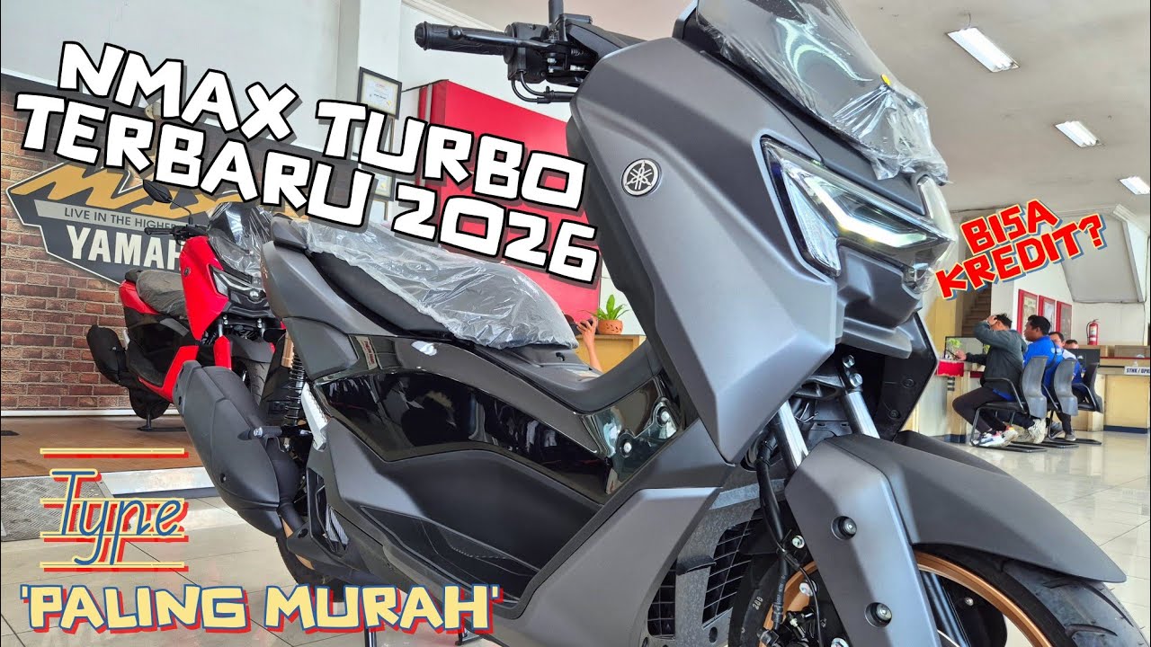 'PALING MURAH 2026' | new NMAX 'TURBO' Ceramic Grey 2026