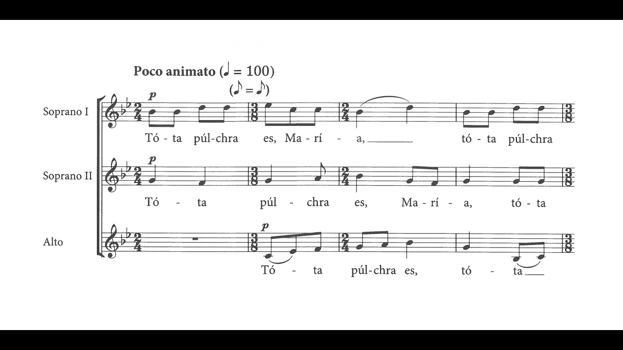 Maurice Duruflé - Tota Pulchra Es