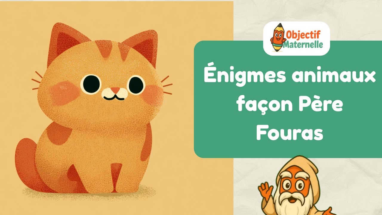Énigmes Animaux Maternelle 🐑 | Quiz Enfant façon Père Fouras