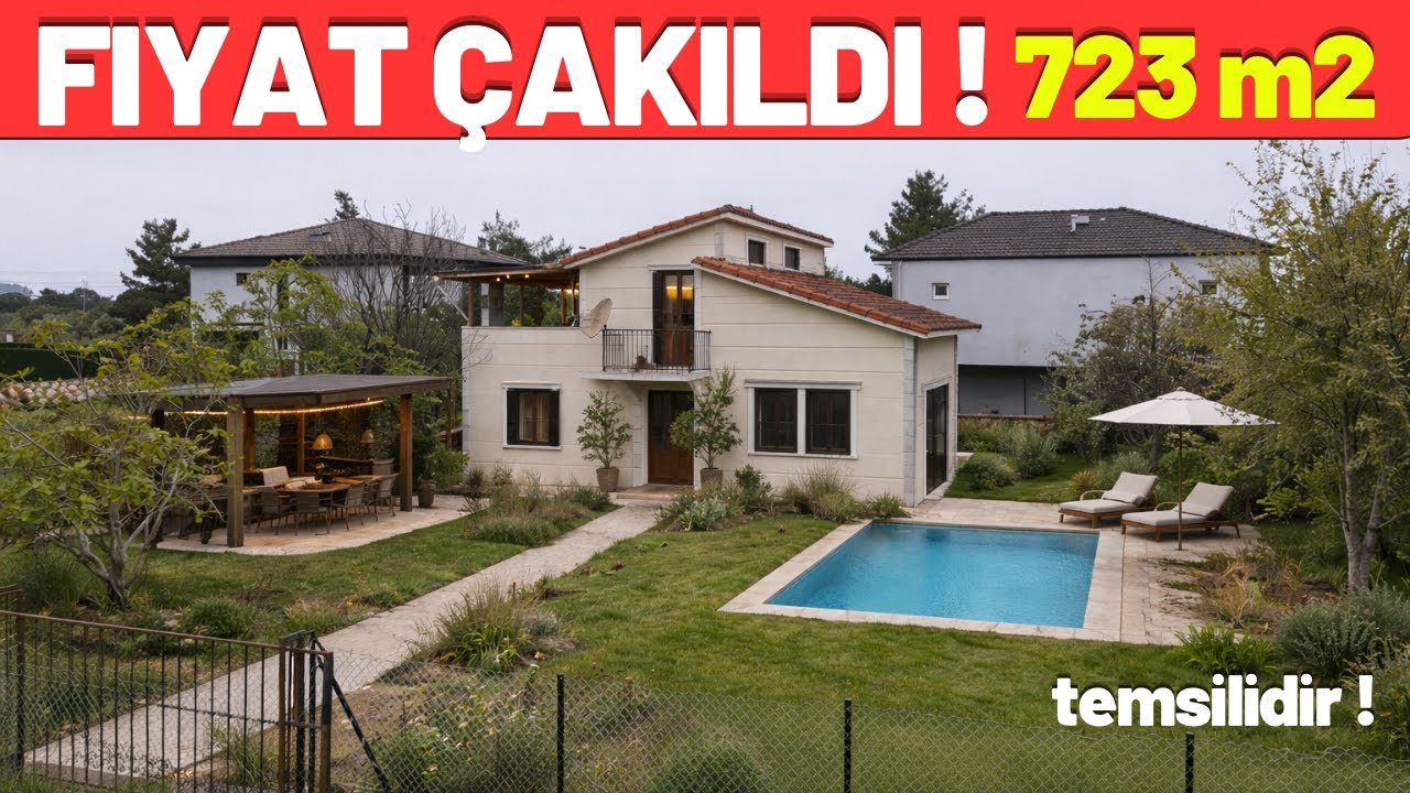 YEŞİLTEPE&rsquo;de 4+1 KELEPİR VİLLA DİDİM-A720 #didimdesatılık #kelepir  