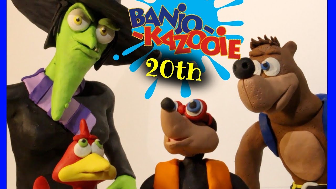 Banjo-Kazooie 20th Anniversary Claymation