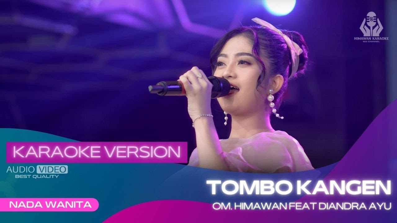 TOMBO KANGEN (KARAOKE VERSION) DIANDRA AYU x OM HIMAWAN | MAS GELANG ALIT ALI ALI | VIRAL FYP TIKTOK