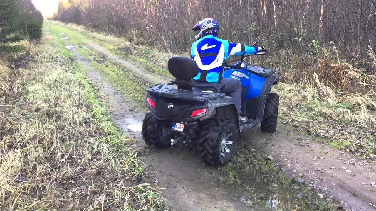 покатушка на CFMOTO CFORCE 550 eps