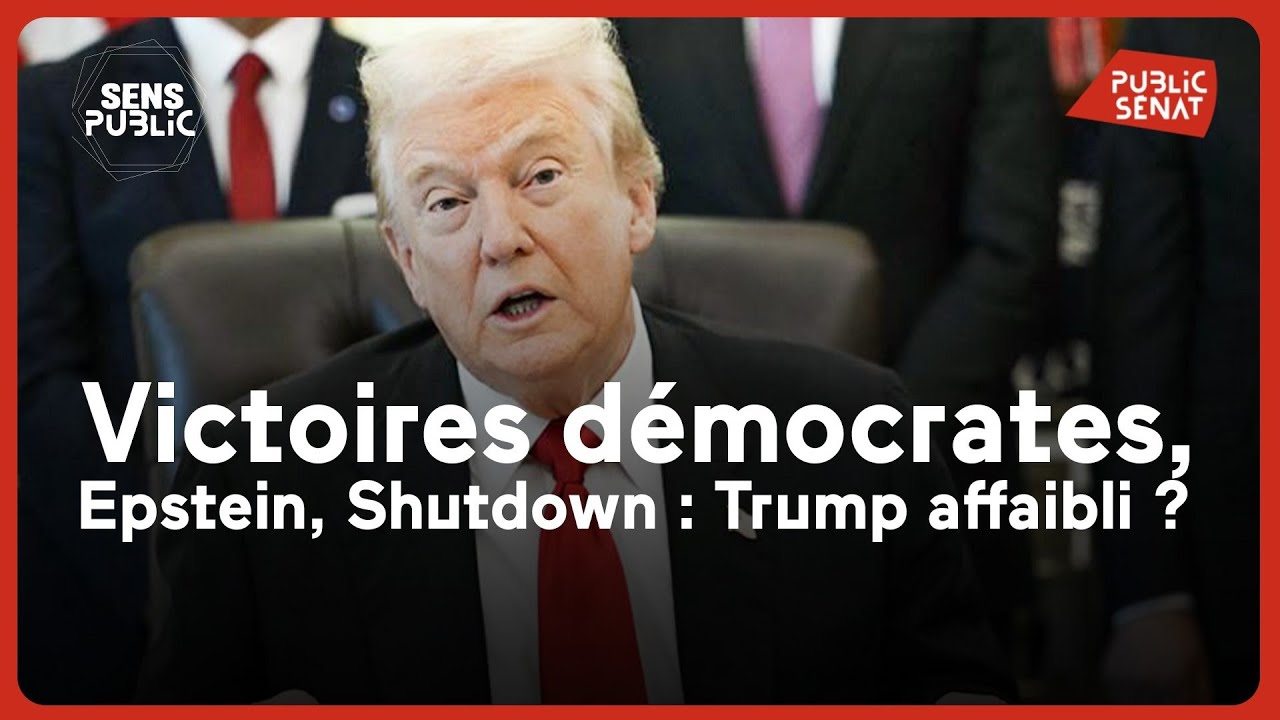 Victoires démocrates, Epstein, Shutdown : Trump affaibli ?