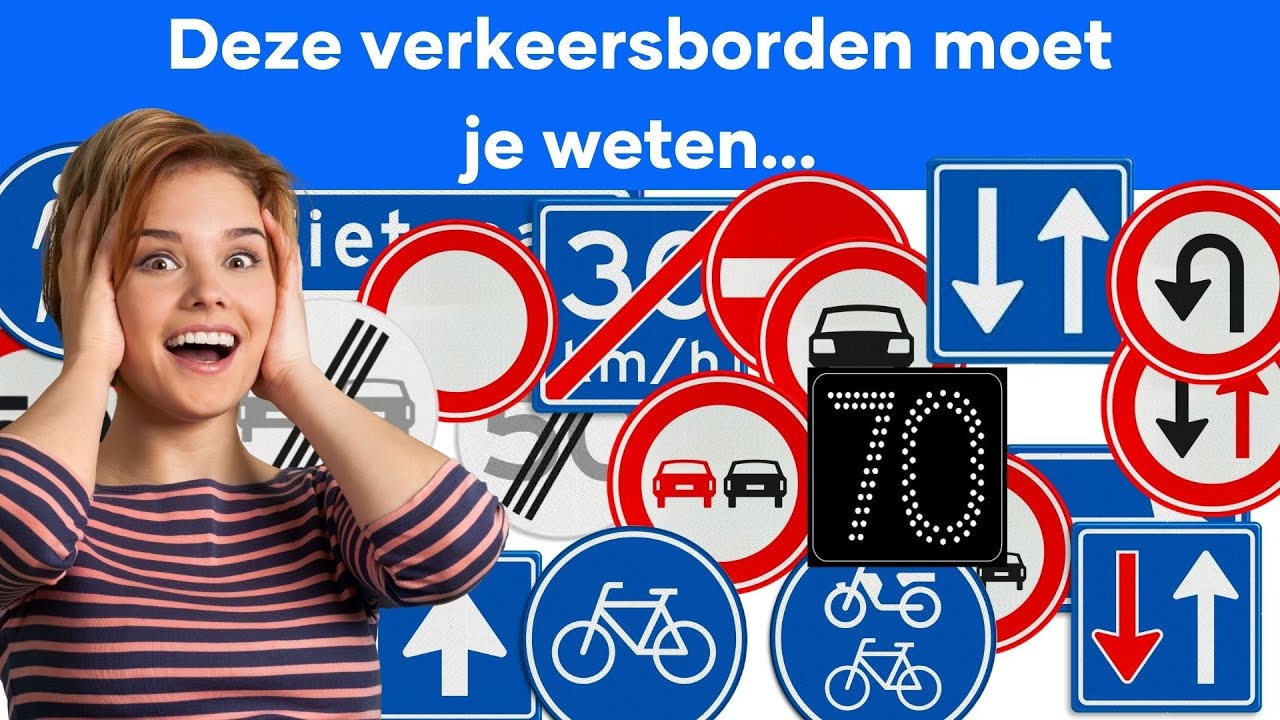 Verkeersborden theorie examen oefenen