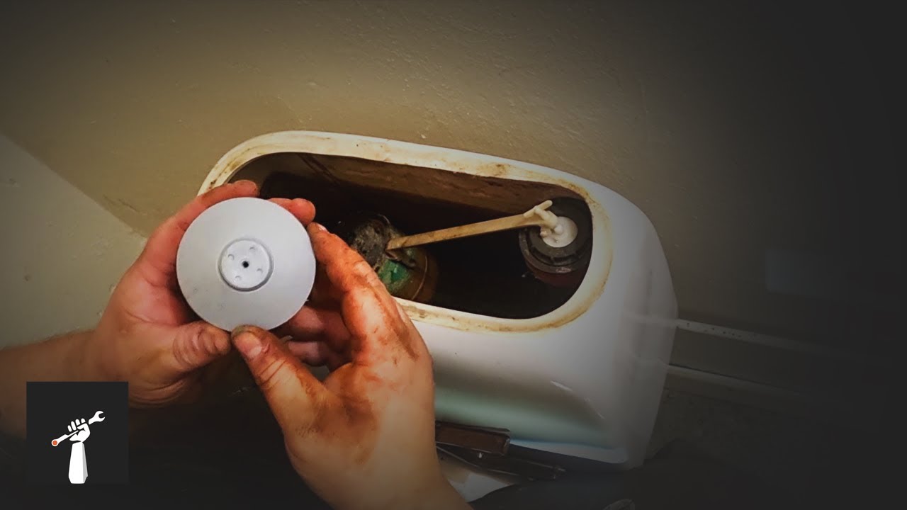 Hur man byter ventilboll på en läckande Gustavsberg toastol