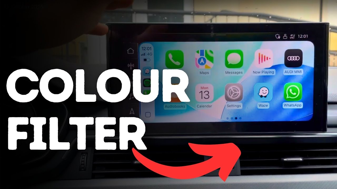 How to Turn On Colour Filters on Apple CarPlay?