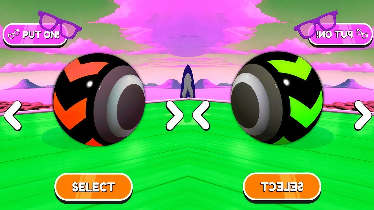 🌏🟡Sky Rolling Ball 3D Vs Reversed Gameplay SpeedRun Max Level 362