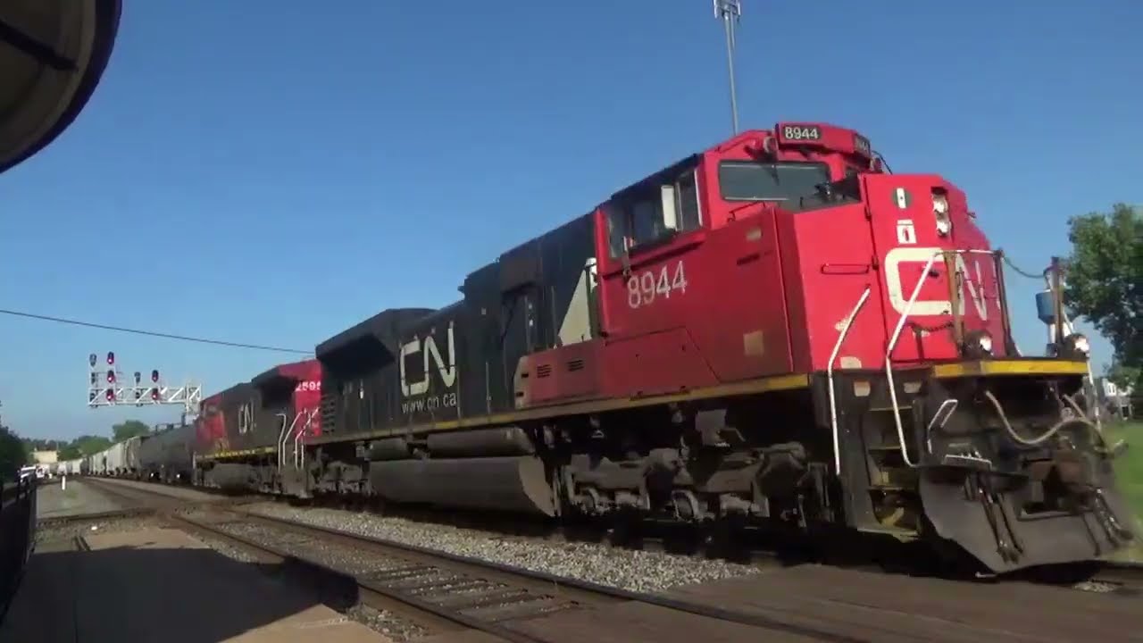 Railfanning On the CN Flint Sub August 2025 Part 2 FT GLC and HESR and extras
