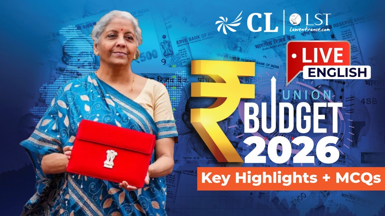 Union Budget 2026: Key Highlights, Big Announcements & Exam Relevance | Economy, Tax & Growth