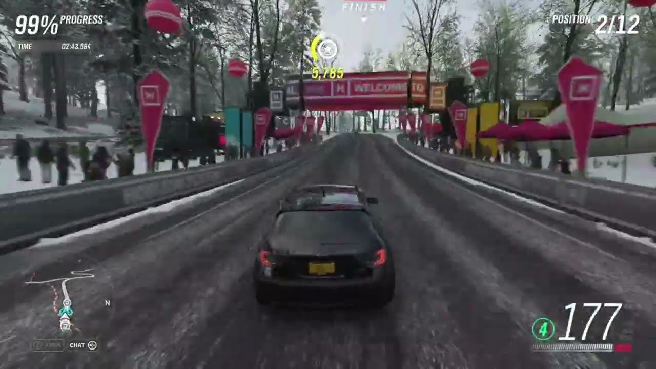 Doing a Rally race in a Subaru