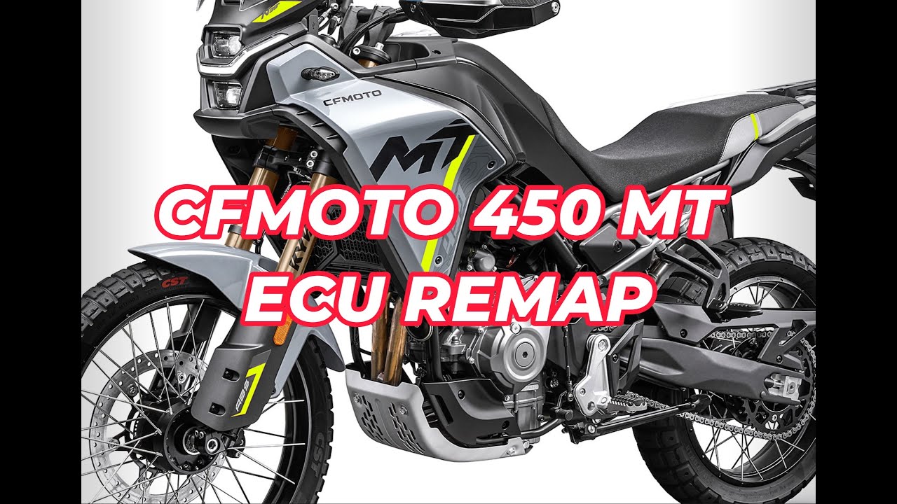 CFMOTO 450MT ECU remapping rideability improvement and power gains