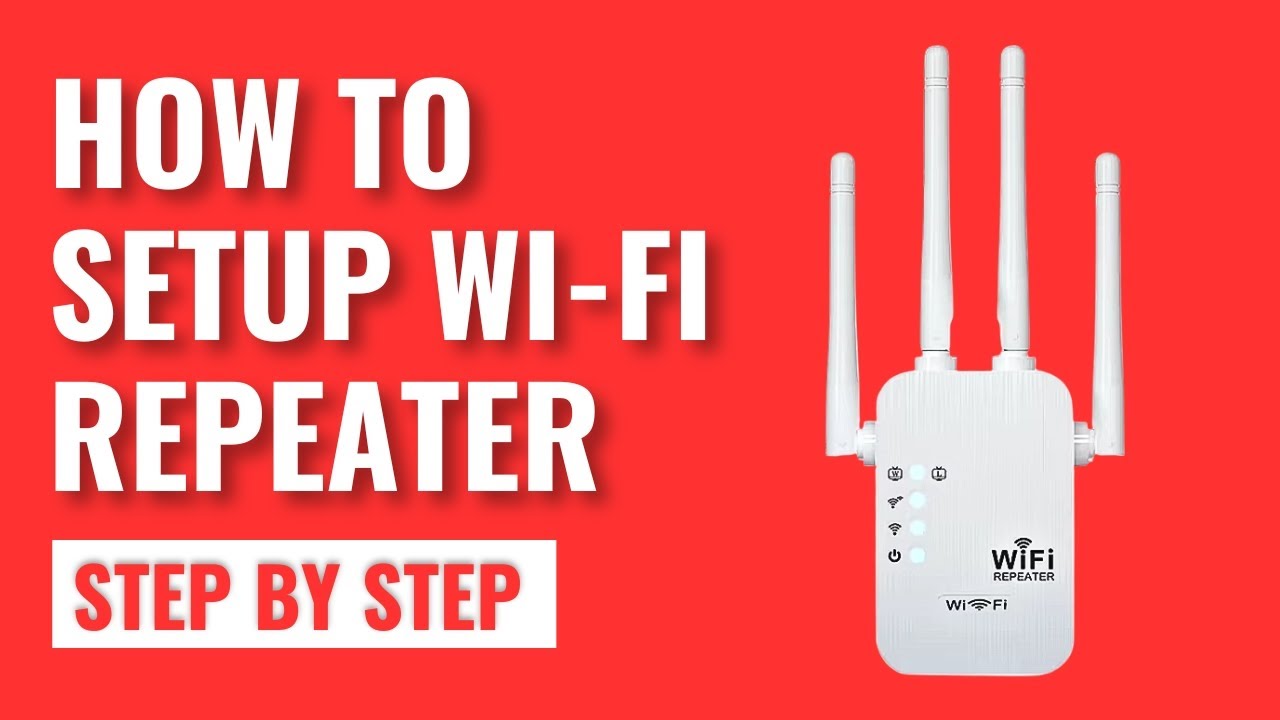 How to Setup WIFI Repeater | How to setup wifi extender