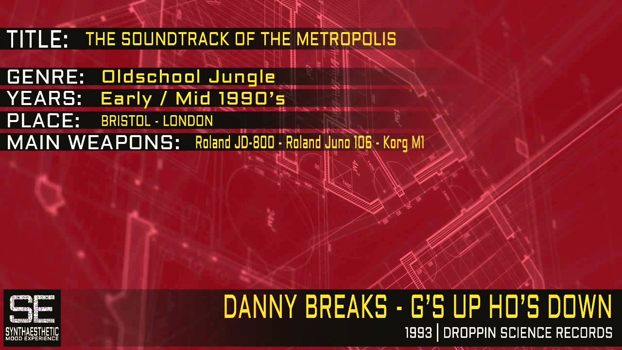 Danny Breaks - G's Up Ho's Down (Droppin' Science Records | 1993)