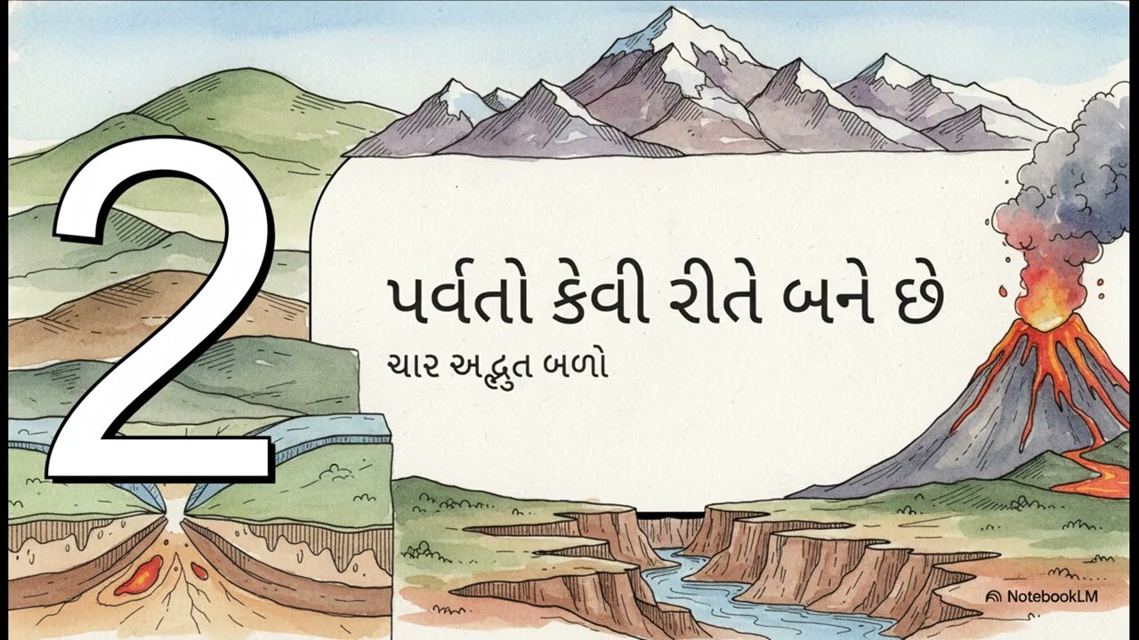 પૃથ્વીના ભૂમિસ્વરૂપો: પર્વત, ઉચ્ચપ્રદેશ અને મેદાન