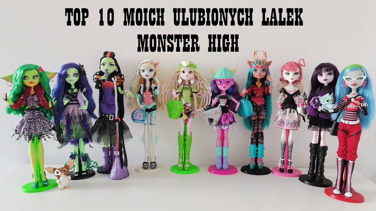 ✨ Moje Ulubione Lalki Monster High ✨