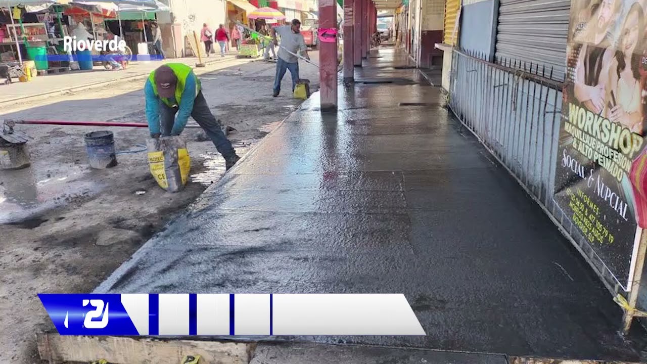 AVANZA LA CONSTRUCCIÓN DEL SENDERO SEGURO EN LA CALLE COLÓN.