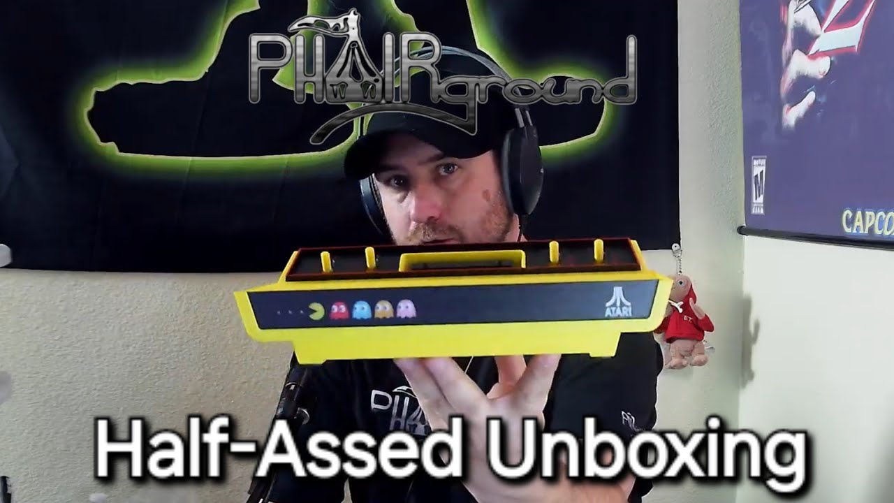 A Phairground Half-Assed Unboxing: Atari 2600 Pac-Man Edition