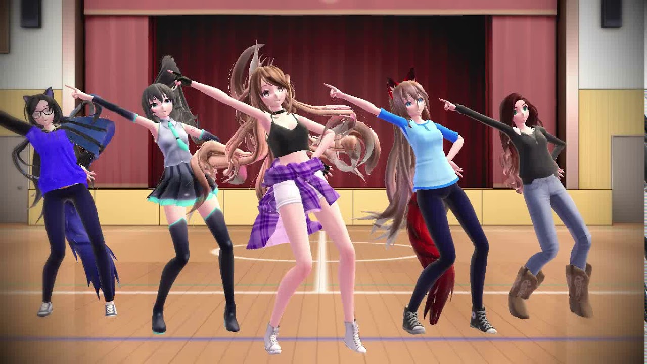 [MMD x Lunity] Cafeteria Song