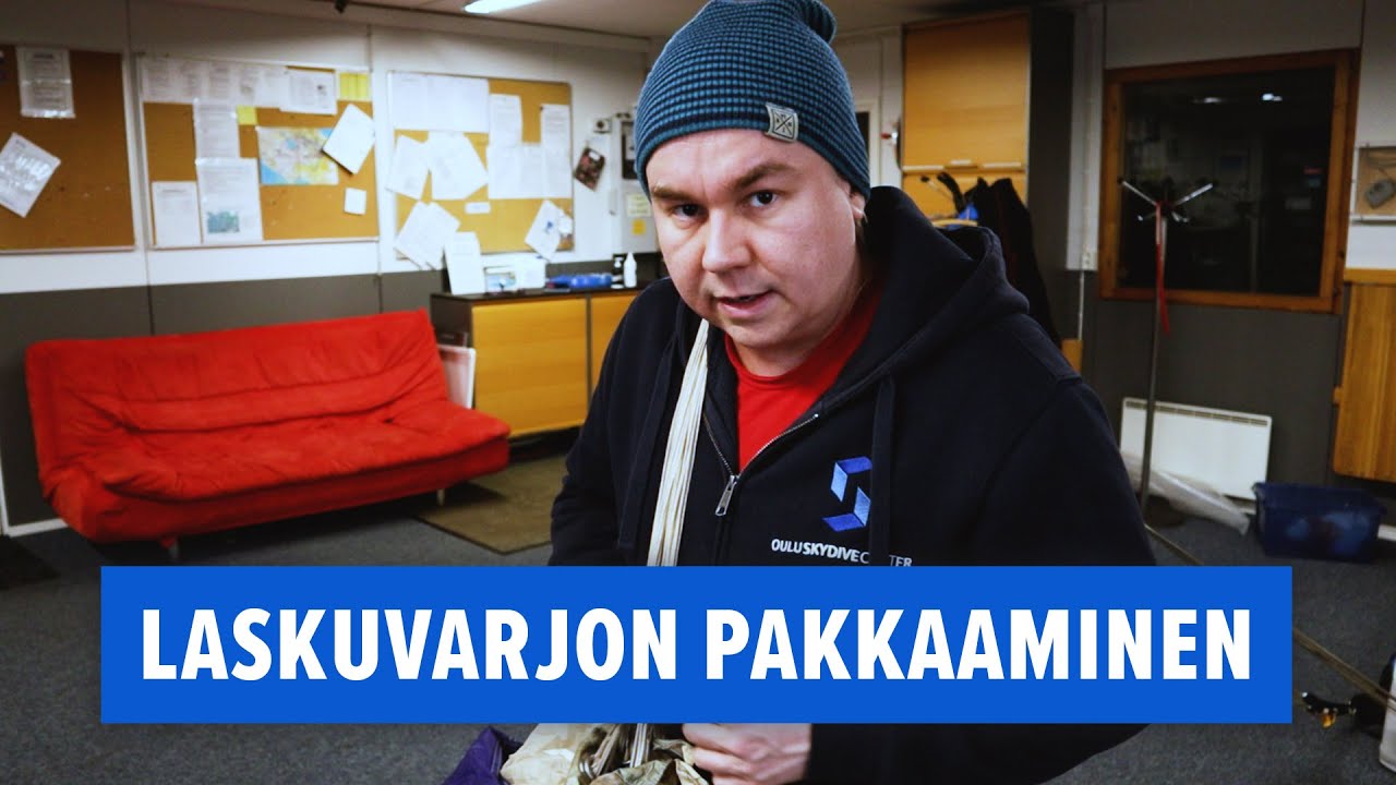 Miten laskuvarjo pakataan?