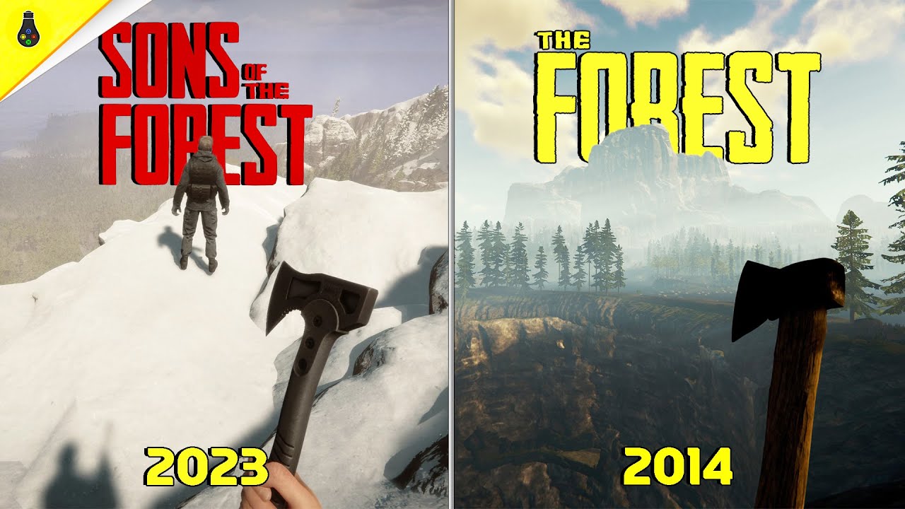 Sons of the forest vs The forest - Сравнение деталей и физики