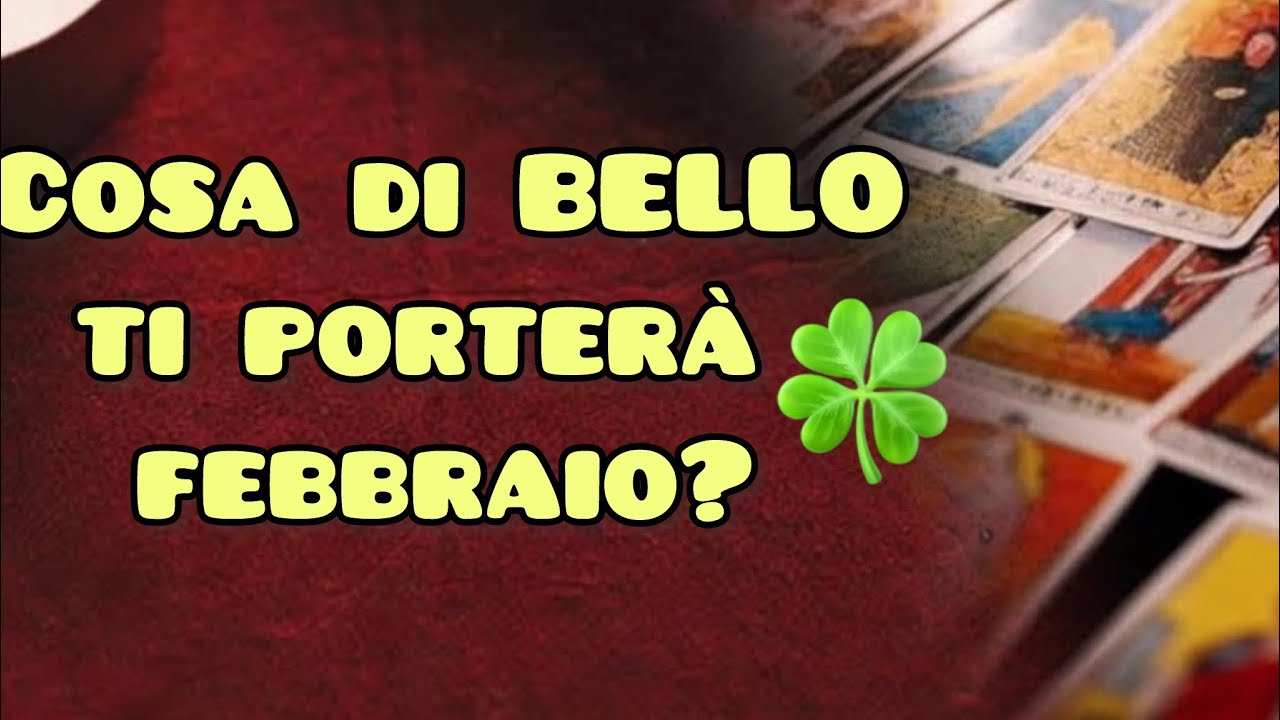 🍀Cosa di bello ti porterà febbraio? #TaronlineLettura #pickacard #tarocchi #TarotOracle 