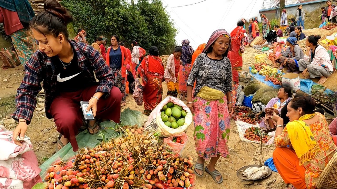 Village Farmers Market | video - 28 | Nepali Village Lifestyle | BijayaLimbu